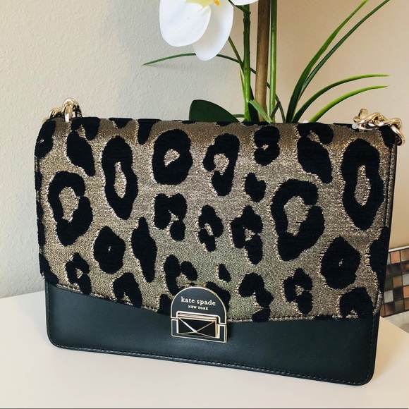 kate spade Handbags - Kate Spade Neve Ocelot Medium convertible Bag NWT